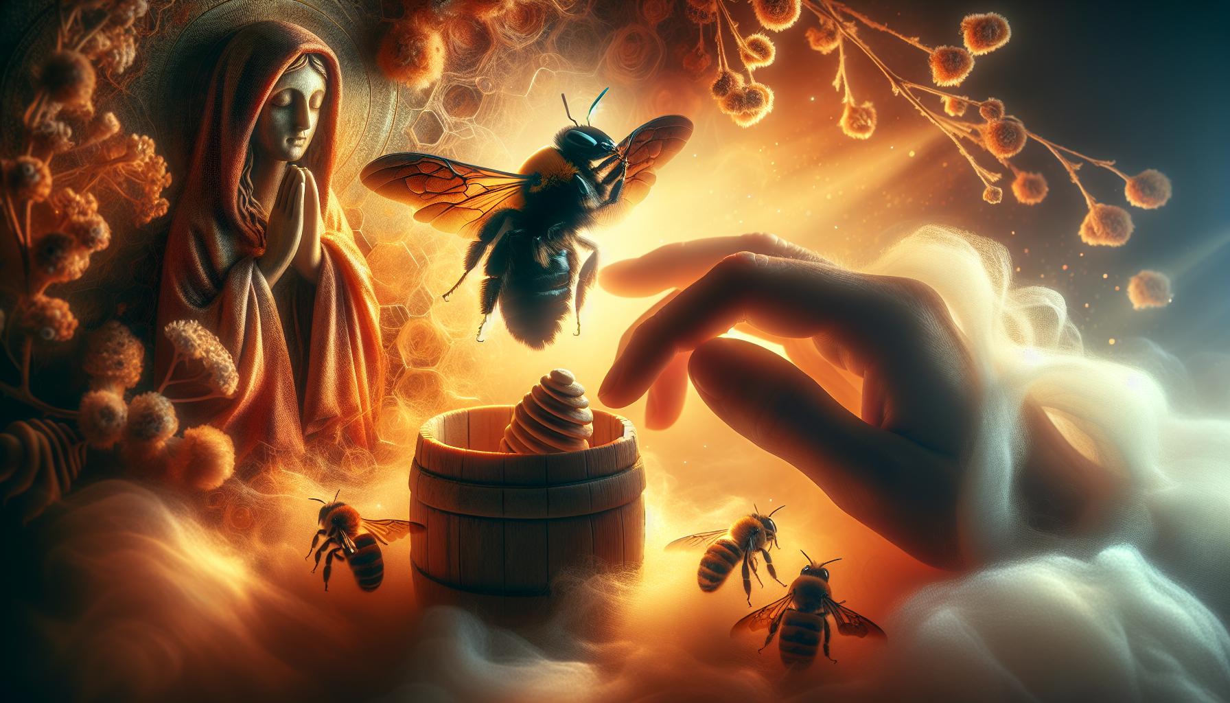 The Healing Power of Nature: Carpenter Bees as Symbols of Transformation